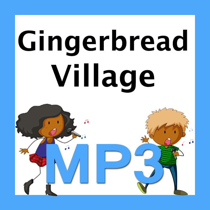 Gingerbread Village Template