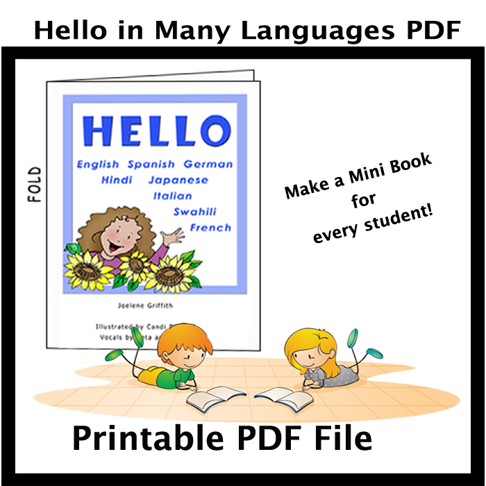 Hello in Many Languages Mini Book PDF – Learning Workshop
